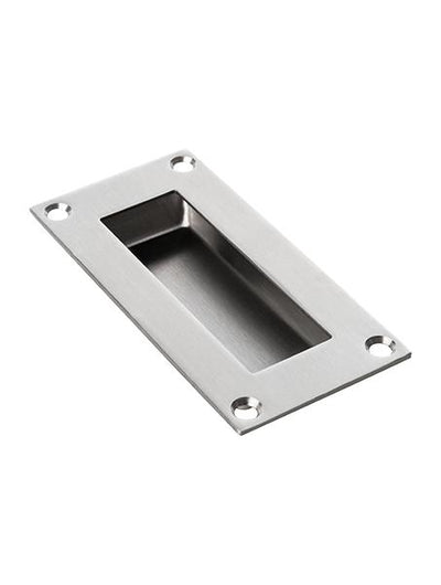 102mm x 52mm Rectangular Flush Pull - Fire Rated