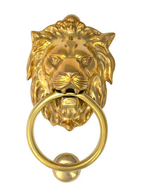 Lion's Head Door Knocker