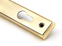 Reeded Slimline Lever Espag. Lock Set