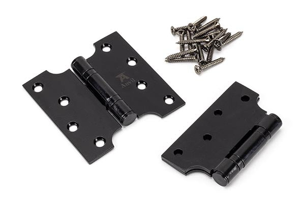 4" x 2" x 4" Parliament Hinges SS (pair)