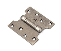 4" x 2" x 4" Parliament Hinges SS (pair)