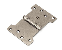 4" x 4" x 6" Parliament Hinges SS (pair)