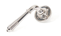 Reeded Lever on Rose Set (Sprung)