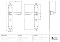 Cromwell Lever Lock Set