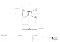 3" Butterfly Hinge (pair)