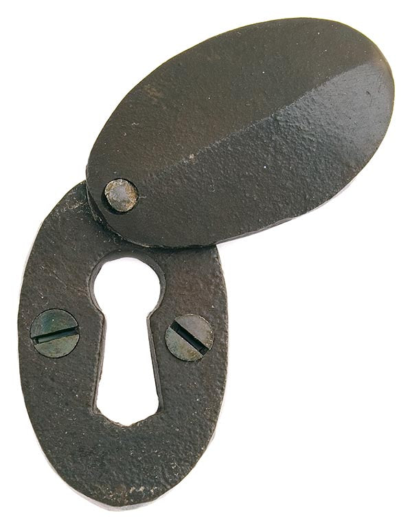 Oval Escutcheon with Cover