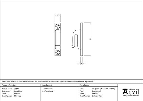 Hook Plate