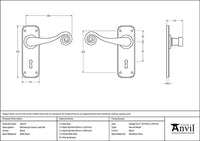 Monkeytail Lever Lock Set