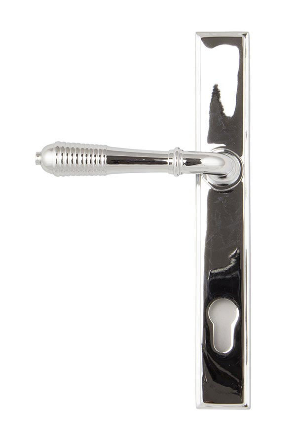 Reeded Slimline Lever Espag. Lock Set