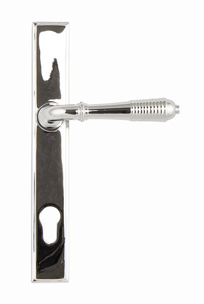 Reeded Slimline Lever Espag. Lock Set