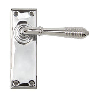 Reeded Lever Latch Set