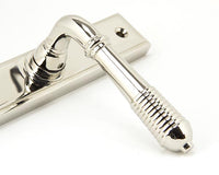 Reeded Slimline Lever Espag. Lock Set