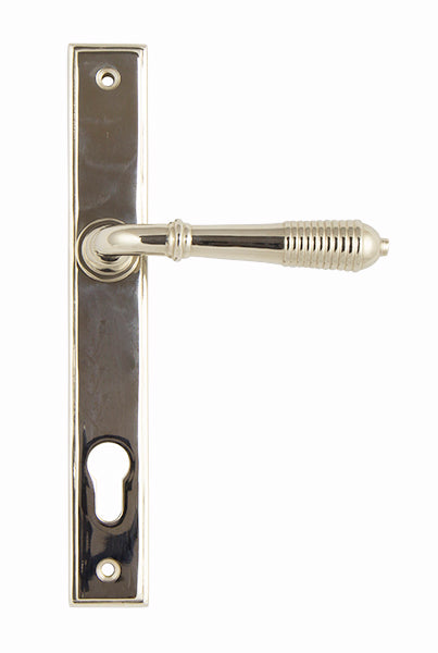 Reeded Slimline Lever Espag. Lock Set