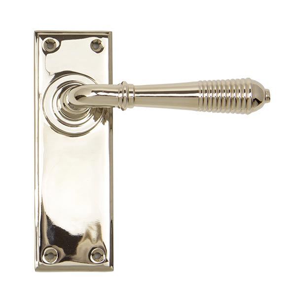 Reeded Lever Latch Set