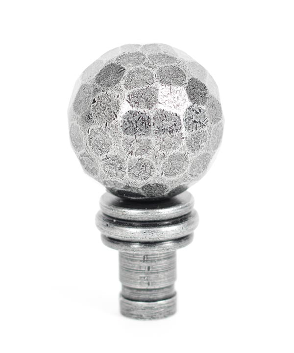 Hammered Ball Curtain Finial (pair)