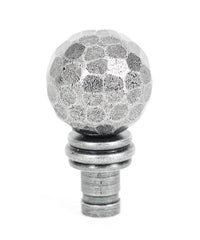 Hammered Ball Curtain Finial (pair)