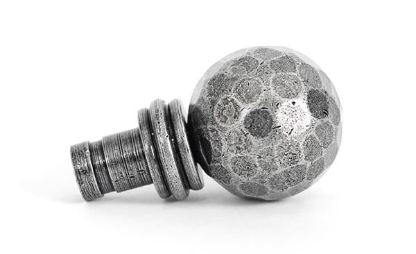 Hammered Ball Curtain Finial (pair)