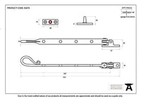 10" Shepherd's Crook Stay