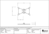 3" Butterfly Hinge (pair)