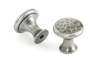 Small Hammered Cabinet Knob