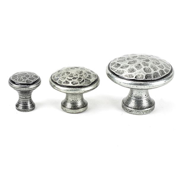 Small Hammered Cabinet Knob