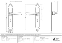 Cromwell Lever Lock Set