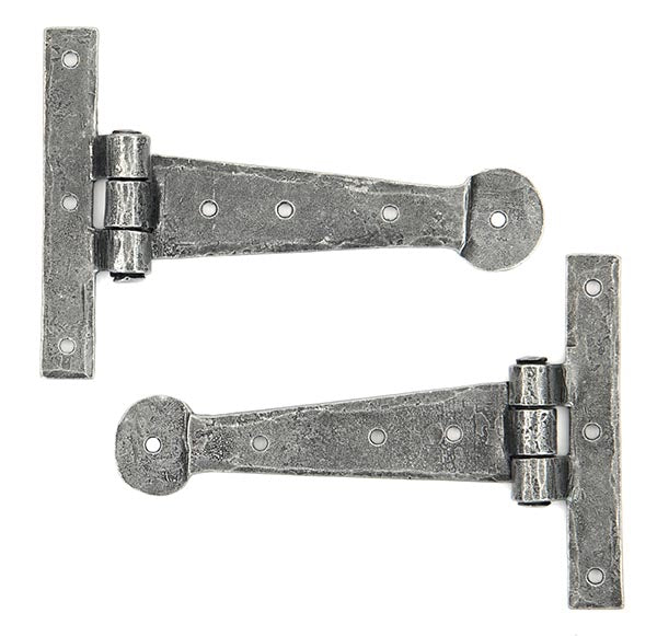 6" Penny End T Hinge (pair)