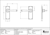 Avon Lever Latch Set