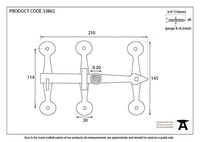 Oxford Privacy Latch Set