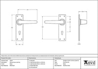 Deluxe Lever Lock Set