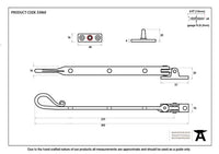 8" Shepherd's Crook Stay