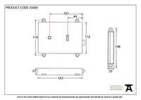 Rim Lock & Cast Iron Cover