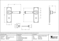 Regency Lever Bathroom Set