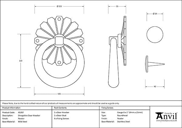 Shropshire Door Knocker