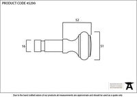 Regency Curtain Finial (pair)