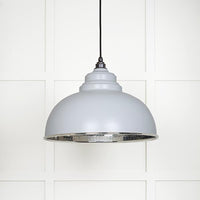 Hammered Nickel Harborne Pendant