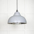 Hammered Nickel Harborne Pendant