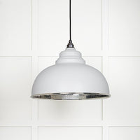 Hammered Nickel Harborne Pendant