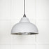 Hammered Nickel Harborne Pendant