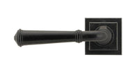 Regency Lever on Rose Set Square Rose (Sprung)