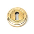 Round Escutcheon Art Deco