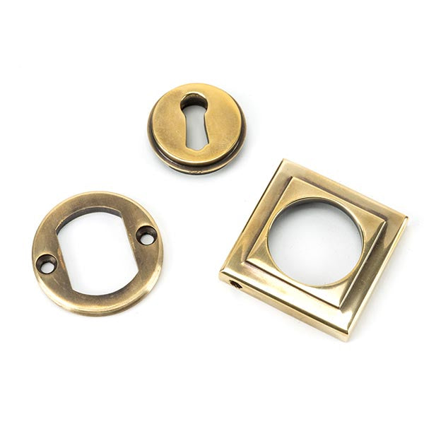 Round Escutcheon Square