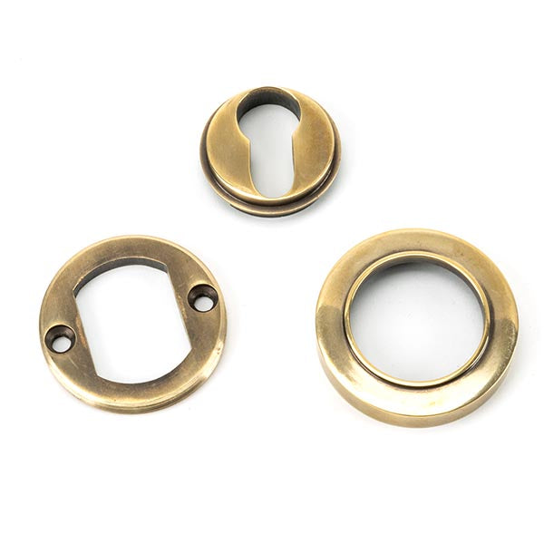 Round Euro Escutcheon Plain