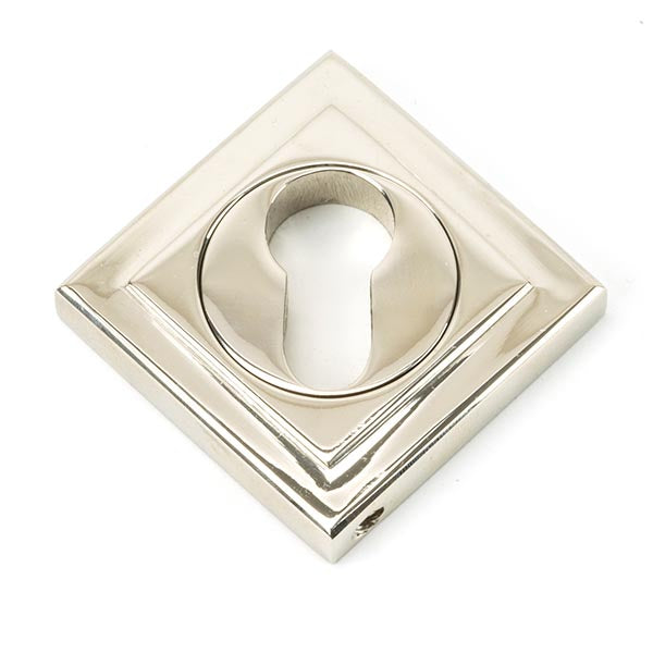 Round Euro Escutcheon Square