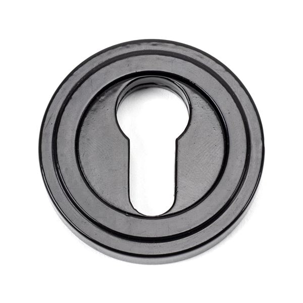 Round Euro Escutcheon Art Deco