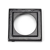 Round Euro Escutcheon Square