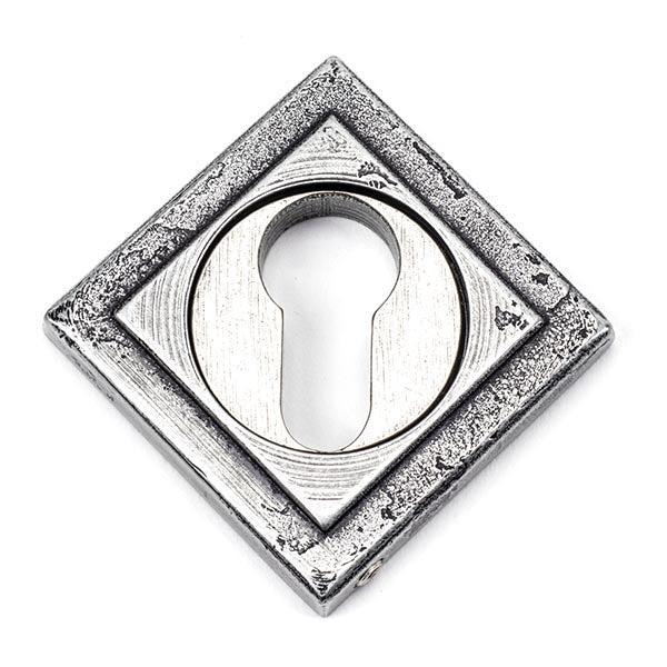 Round Euro Escutcheon Square