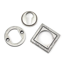 Round Euro Escutcheon Square