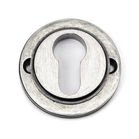 Round Euro Escutcheon Square