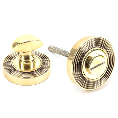 Round Thumbturn Set Beehive Rose